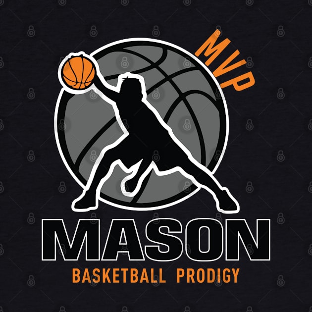 Mason MVP Custom Player Basketball Prodigy Your Name by Baseball Your Name